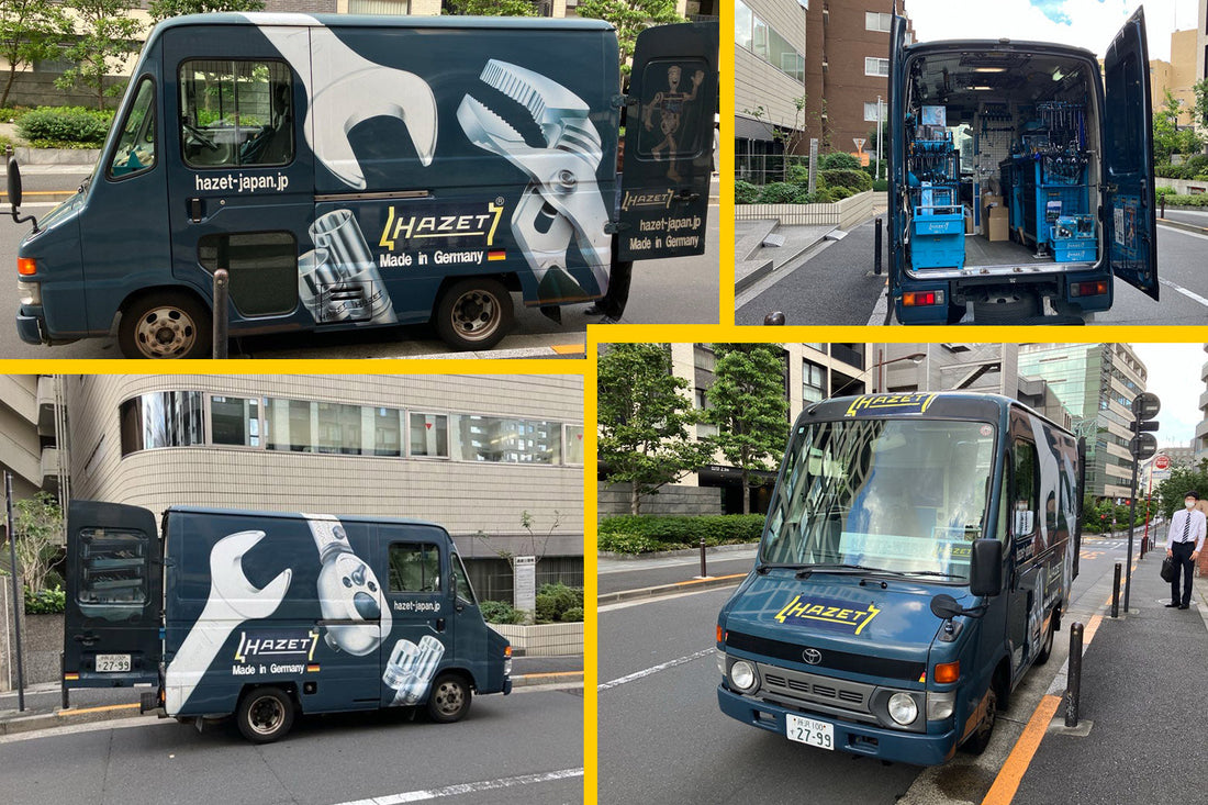 ありがとう、HAZET VAN。さようなら、クイックデリバリー100