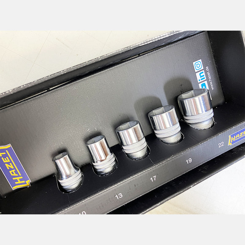 900-SR/5 スマートレール 1/2" ソケット5個セット