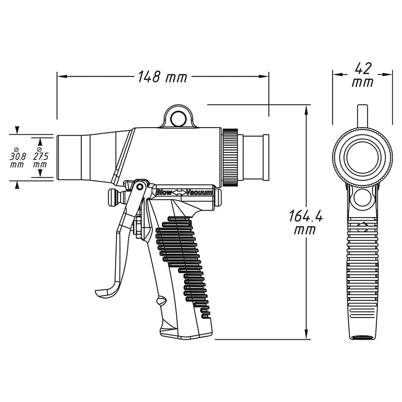 9043N-10 エアーブローサクションガン