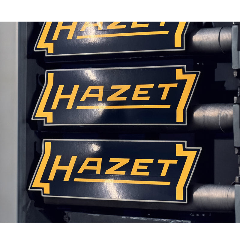 D70-0 HAZETステッカー 150x52mm