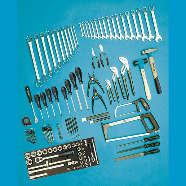 111/116 ツールキャビネット 壁掛け 工具詰め合わせセット