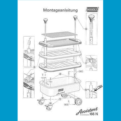166N ツールトロリー クラシック
