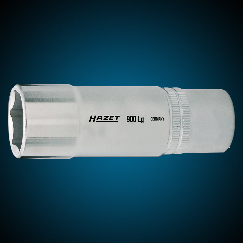HAZET 900Lg-19 1/2” ロングヘックスソケット (6ポイント) 19mm