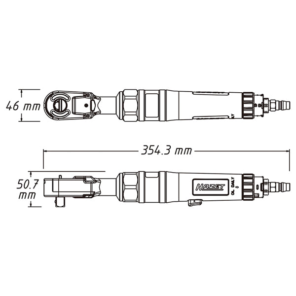 9022P-1 高性能エアラチェット