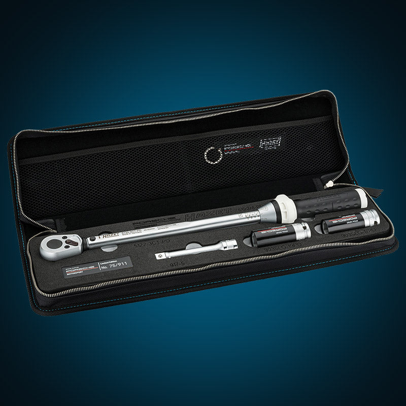 5122/4-PD トルクレンチ 1/2 ソケットセット 40-200Nm（ポルシェエディション）世界911セット限定販売
