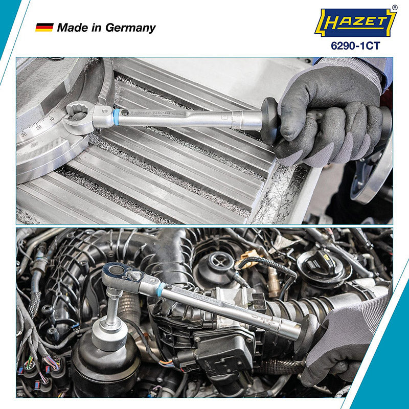 6290-1CT トルクレンチ・SYSTEM 6000 CT・5–60Nm 9×12mm – HAZET JAPAN