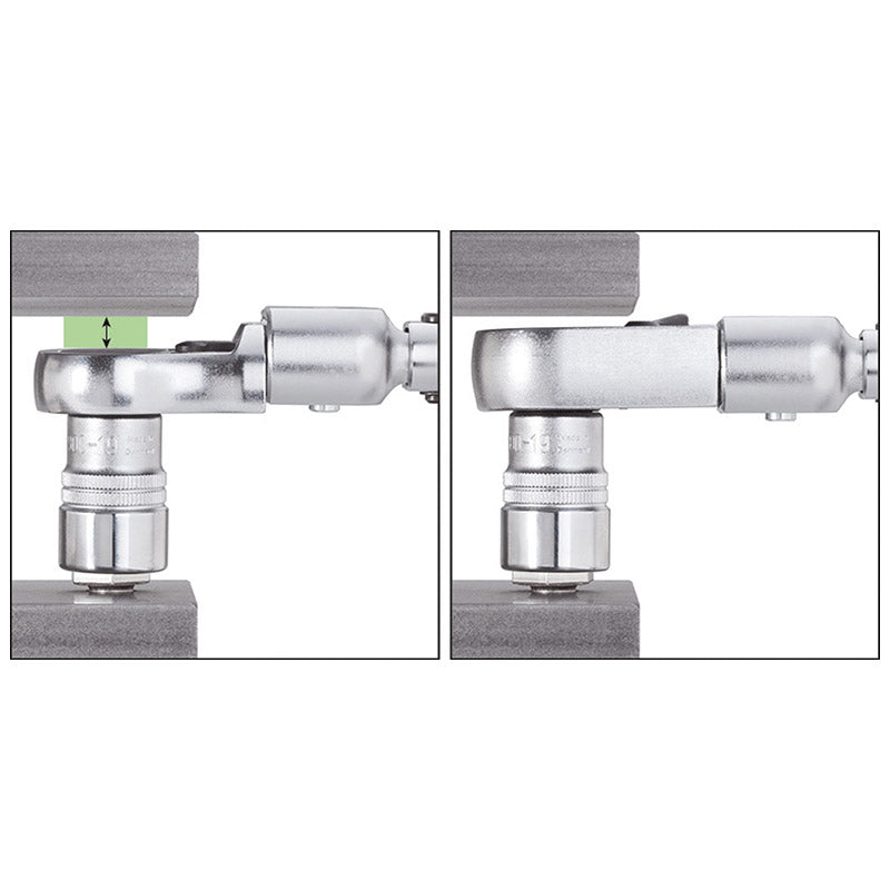 6602-1 インサートリバーシブルラチェット 3/8インチ 14×18m