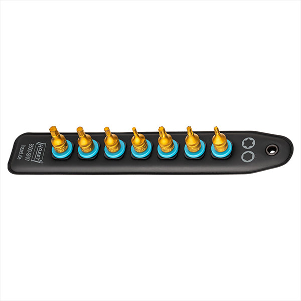 ハゼット(HAZET) 7 スマートレール ソケット 1/4” 7個セット 8500-SR