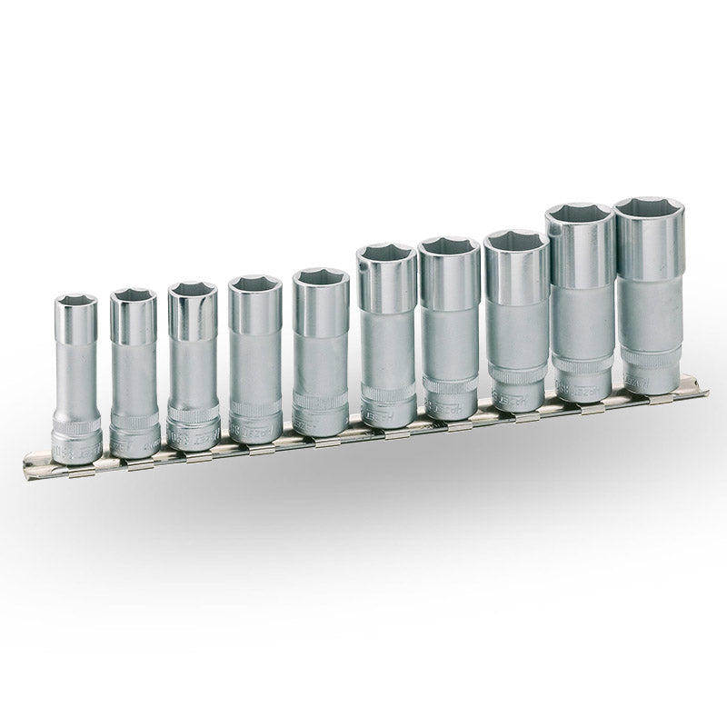ハゼット(HAZET) 10H ロングソケット10個セット 3/8” 880LG