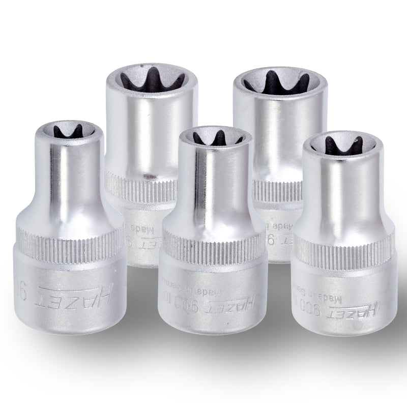 900-E/5 TORX®ソケット 1/2" 5個セット