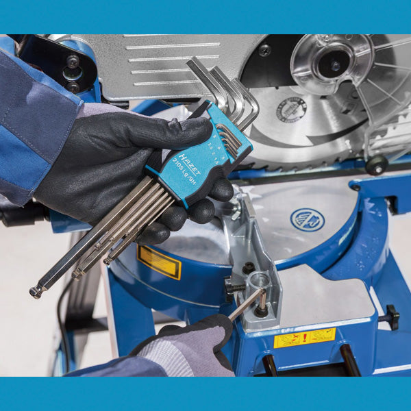 2105LG/9H ボールポイントヘックスレンチセット 9本組