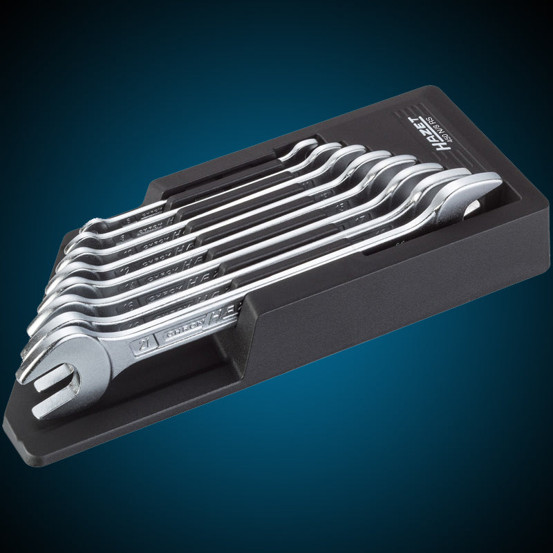 ハゼット(HAZET) 8RS ダブルオープンエンドレンチセット 8本組 450N