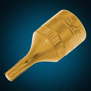 8502-T15 TORX®スクリュードライバーソケット 差込角6.3mm (1/4インチ)・TORX® T15