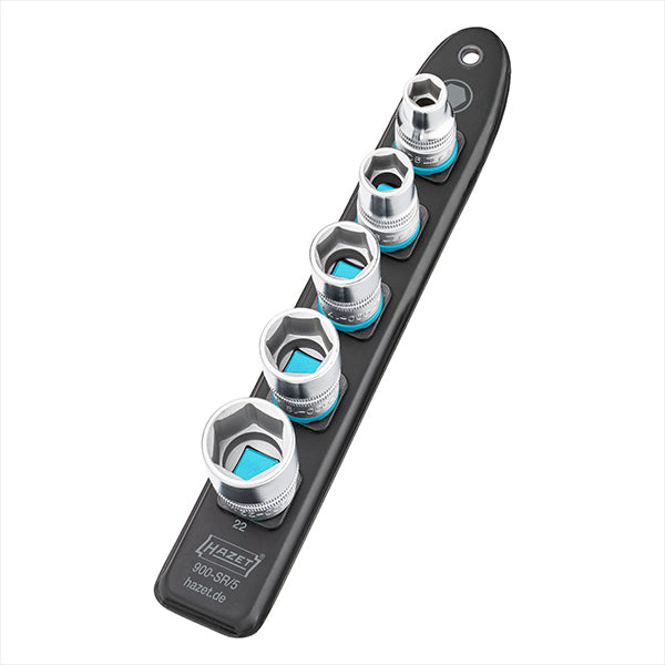 ハゼット(HAZET) 5 スマートレール 1/2" ソケット5個セット 900-SR