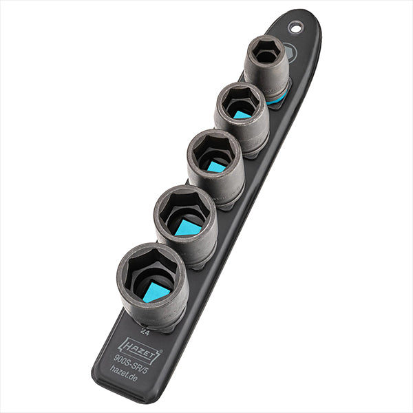 ハゼット(HAZET) 5スマートレール 1/2" インパクトソケット5個セット 900S-SR