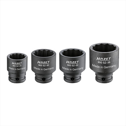 900SZ/4 インパクトソケット4個セット 1/2"